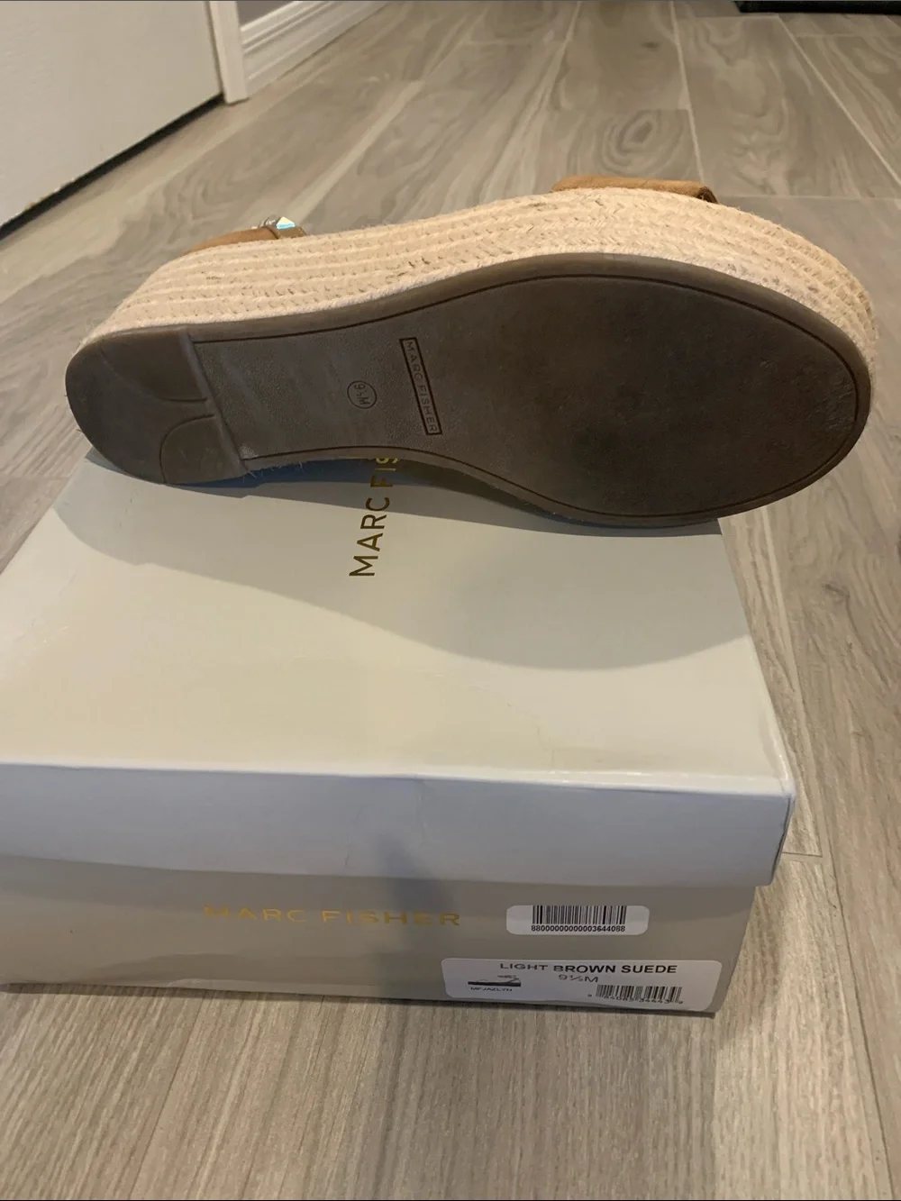 Marc Fisher tan suede